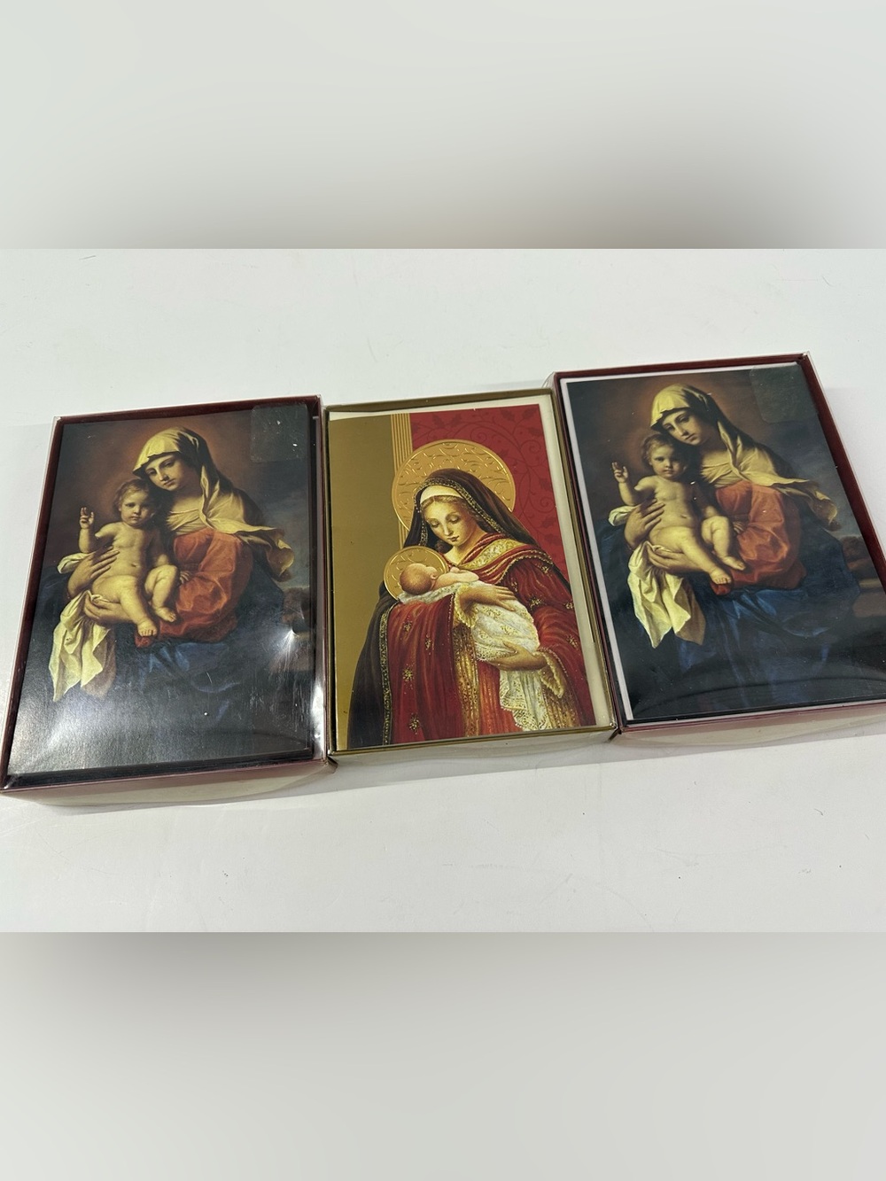 American Greetings Religious Holy Mother and Child Christmas Cards/Envelopes